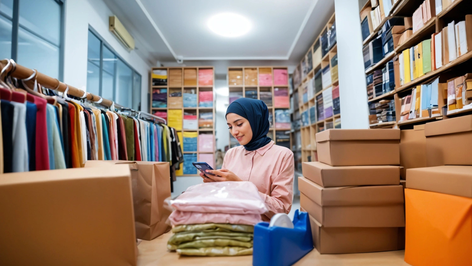 Perbandingan penetrasi market hijab lokal sebelum dan sesudah menggunakan Ads Tokopedia, menunjukkan peningkatan visibilitas produk, jangkauan audiens, dan performa penjualan.